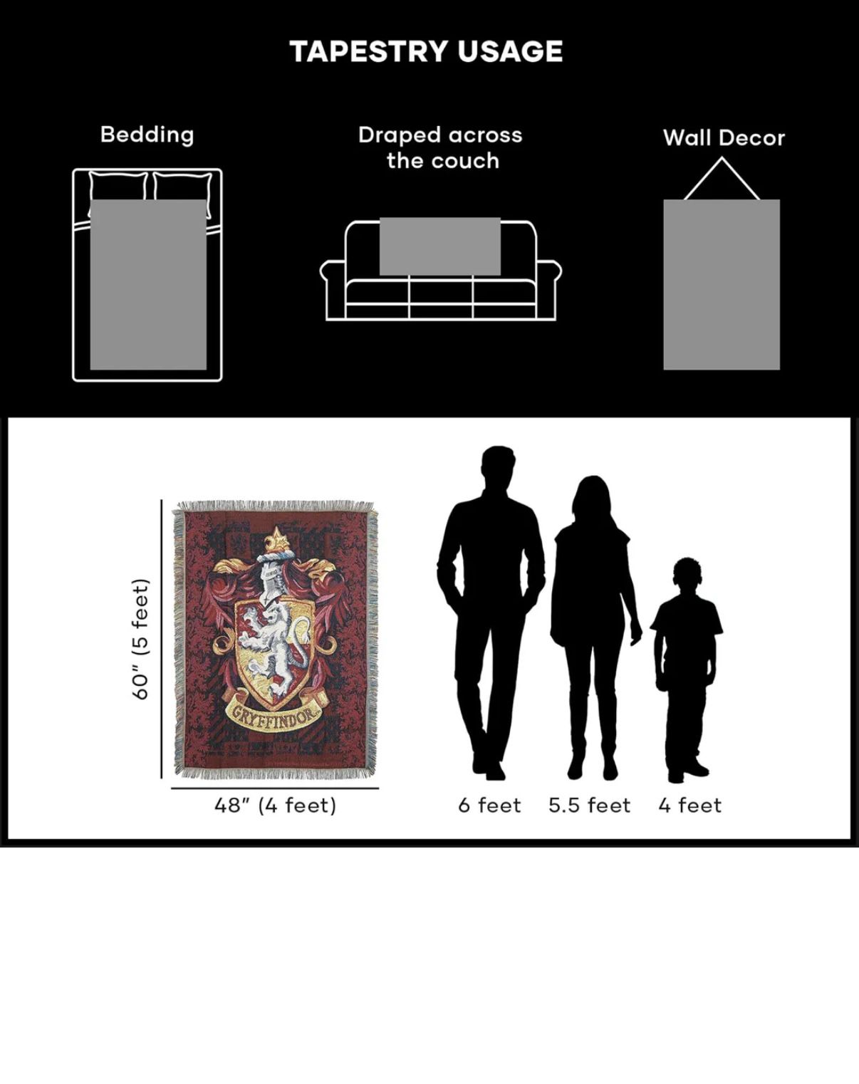 Gryffindor Blanket